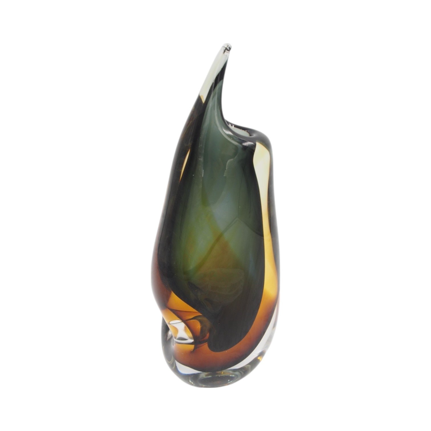 stikline-vaza-forma-lumo-13830-cm Stiklinė vaza „Forma Lumo“ – 13×8×30 cm - Image 1