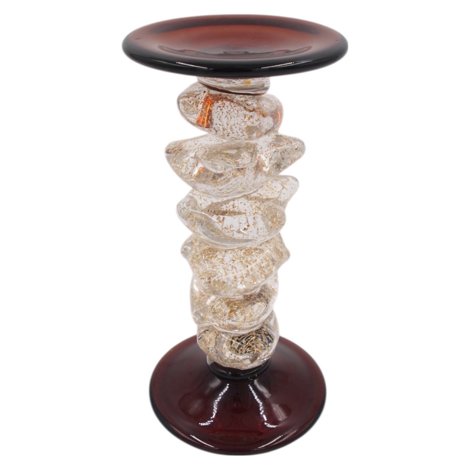 stikline-zvakide-125-24-cm Stiklinė žvakidė – 12.5 × 24 cm - Image 1