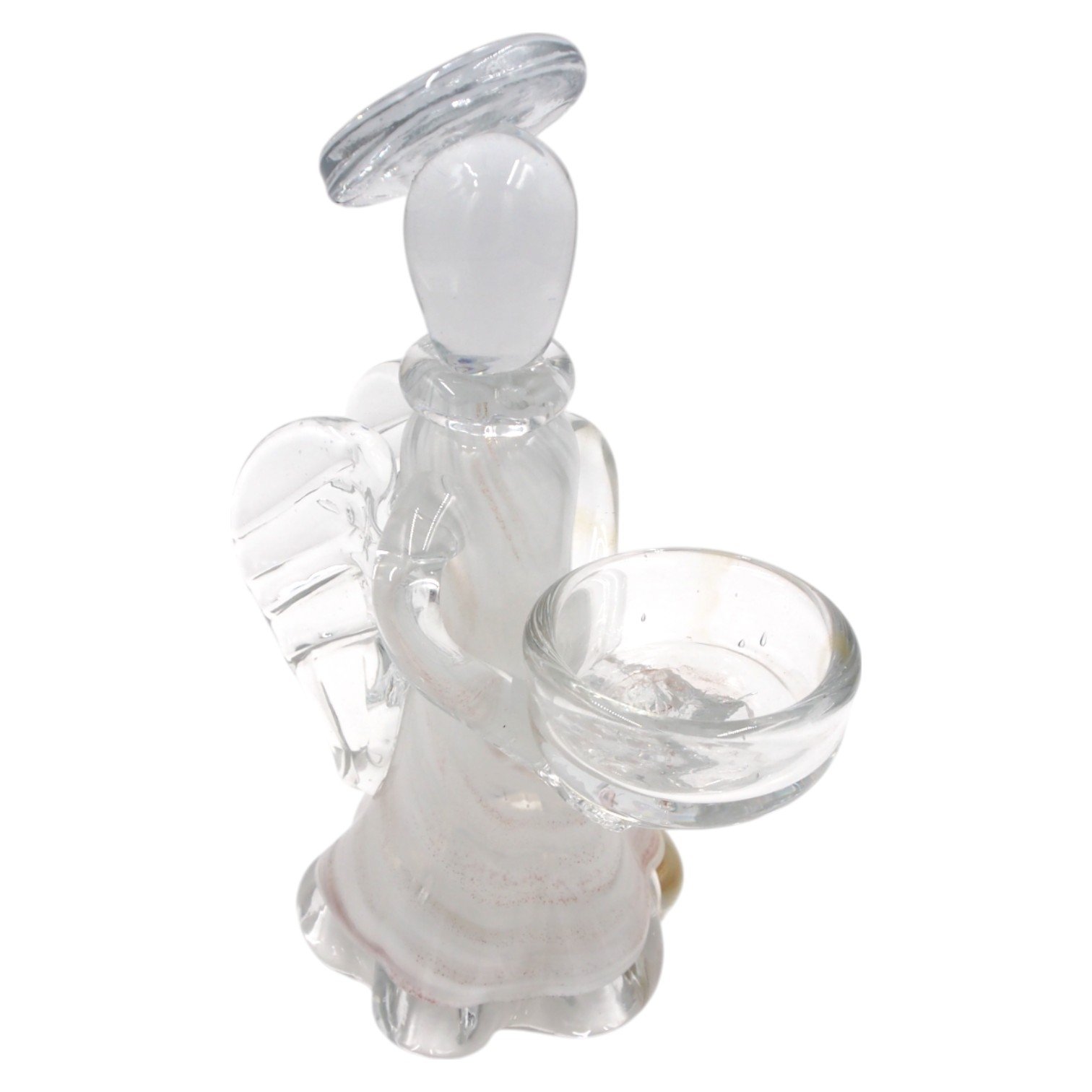 stikline-zvakide-angelas-131021-cm Stiklinė žvakidė „Angelas“ 13×10×21 cm - Image 1