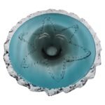 Stiklinis dekoratyvinis dubuo, 40×11 cm - Image 3