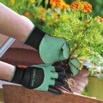 Universalios sodo pirštinės su nagais "Garden Genie Gloves" - Image 2