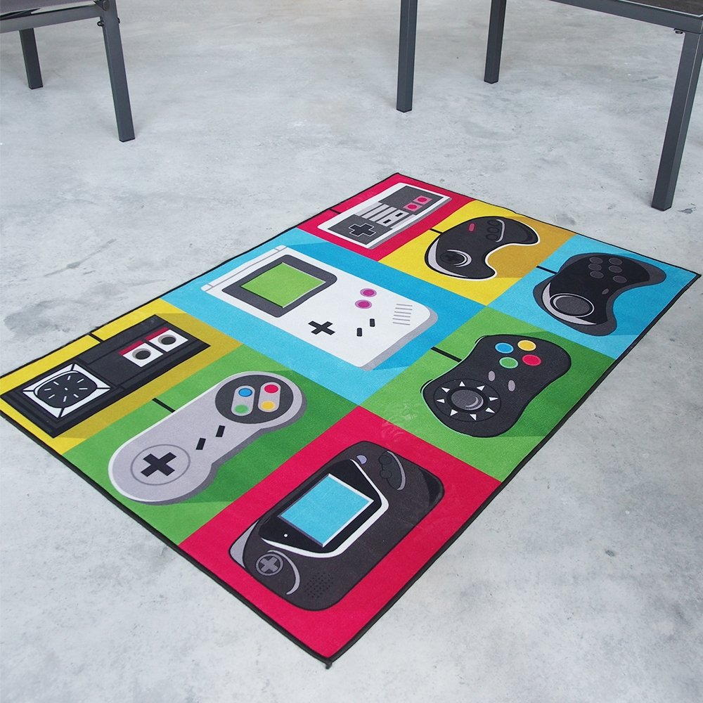 vaikiskas-kilimas-gamer-120x80-cm Vaikiškas Kilimas "Gamer", 120x80 Cm - Image 1
