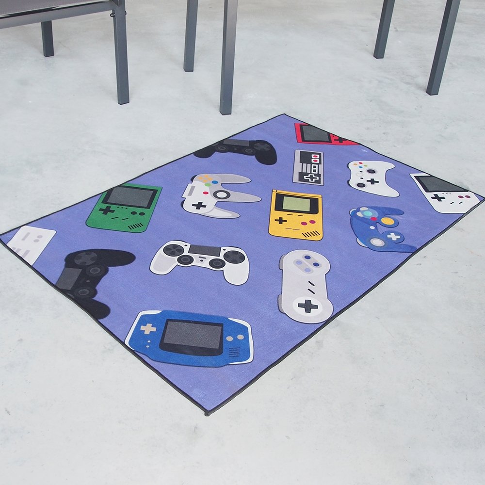 vaikiskas-kilimas-gamer-120x80-cm Vaikiškas kilimas "Gamer", 120x80 cm - Image 1