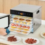 Vaisių ir maisto džiovyklė 400 W, 6 padėklų, nerūdijančio plieno - Image 2