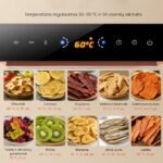 Vaisių ir maisto džiovyklė 800 W, 18 padėklų, nerūdijančio plieno korpusas - Image 2