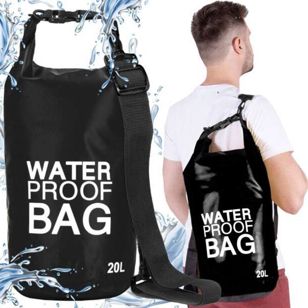 vandeniui-atspari-kuprine-maisas-20l Vandeniui atspari kuprinė / maišas 20L Juodas - Image 1
