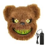 Veido kaukė su LED "Bear"