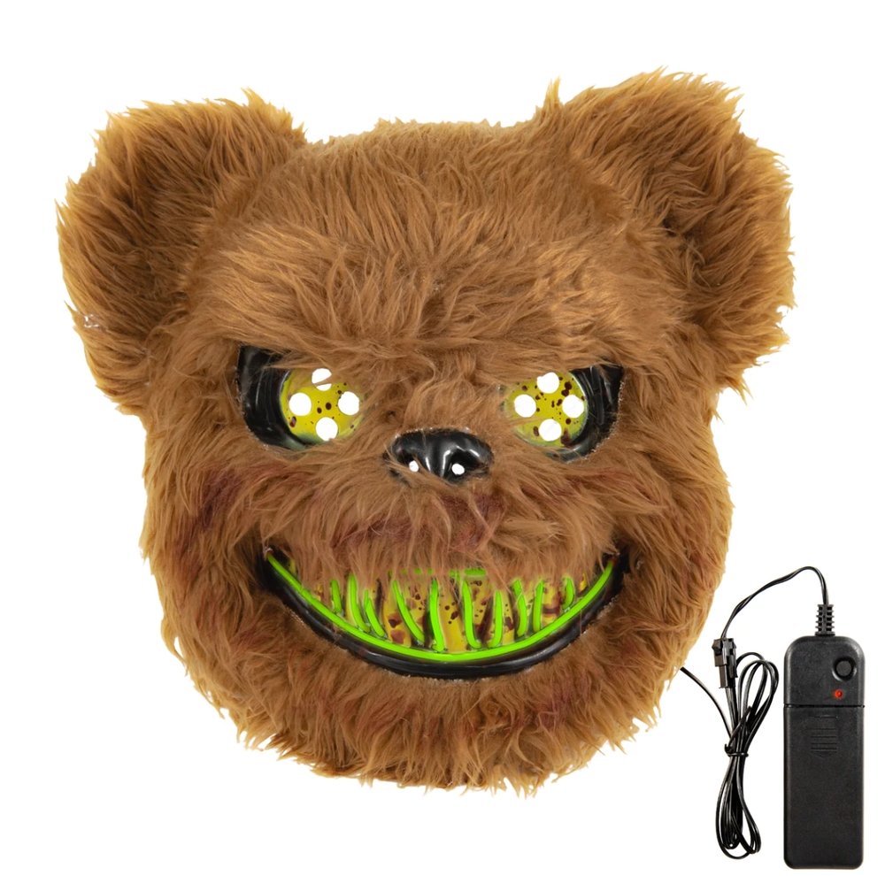 veido-kauke-su-led-bear Veido kaukė su LED "Bear" - Image 1