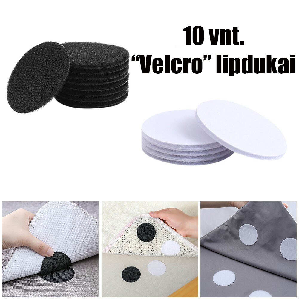 velcro-lipdukai-10-vnt "Velcro" lipdukai, 10 vnt. - Image 1