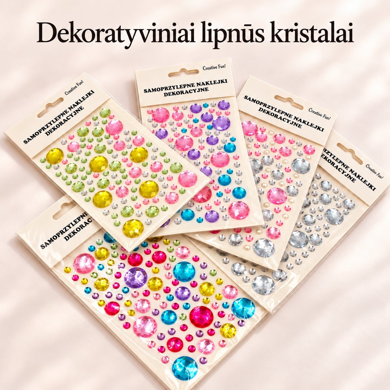 dekoratyviniai-lipnus-kristalai-apvalus dekoratyviniai lipnūs kristalai – apvalūs - Image 1